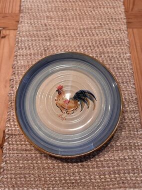 Gibson Rooster ceramic dinnerware